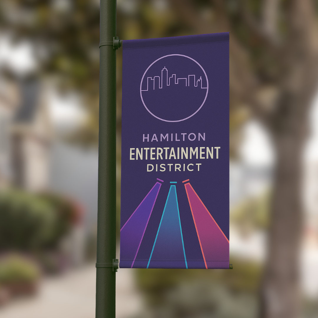 Hamilton Entertainment District marketing example Hamilton Entertainment District marketing example